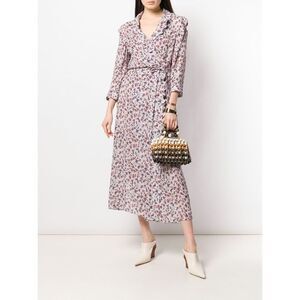 NWT Chloe Long Sleeve Floral Print duster coat/Dress
